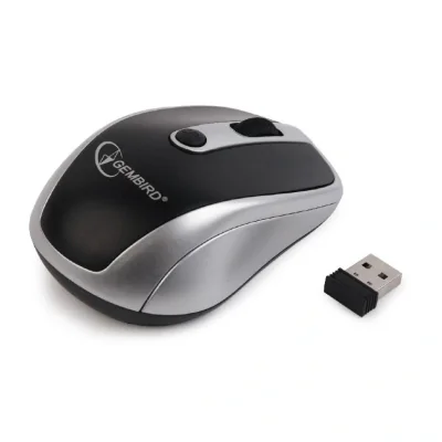 GEMBIRD MUSW-6B-02-BG 6-button wireless optical mouse black-spacegrey