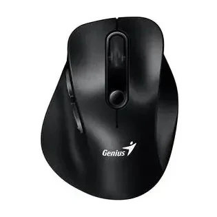 MOUSE Genius, Ergo "9000S", PC sau NB, wireless, 2.4GHz, optic, 2400 dpi, butoane/scroll 5/1, negru
