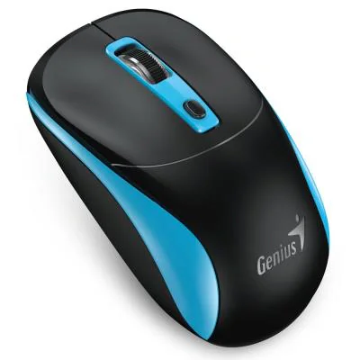 MOUSE Genius "NX-7123”, PC sau NB, wireless, 2.4G, optic, 1200 dpi, butoane/scroll 3/1, albastru, "31030043401"