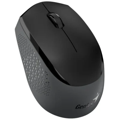 MOUSE Genius, "NX-8000S BT", PC sau NB, wireless, BT5.3 + 2.4GHz, optic, 1200 dpi, butoane/scroll 3/1, USB-A, negru, "31030034401"