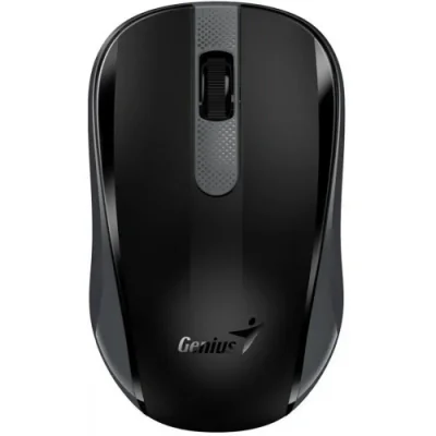 MOUSE Genius, "NX-8008S", PC sau NB, wireless, 2.4GHz, optic, 1200 dpi, butoane/scroll 3/1, negru, "31030028400"