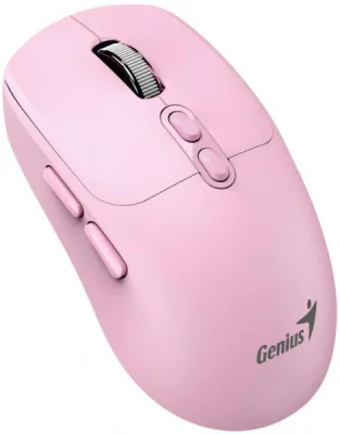 MOUSE Genius "NX-8080S", PC sau NB, wireless 2.4GHz, Bluetooth, optic, 1600 dpi, butoane/scroll 6/1, acumulator, buton Copilot, crem, "31030042404" 4710268262640
