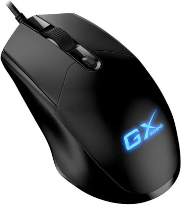 MOUSE Genius "Scorpion M300", gaming, wireless 2.4GHz, Bluetooth, optic, 2400 dpi, butoane/scroll 6/1, buton Copilot, Crack,Black, "31040010401"