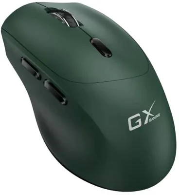 MOUSE Genius "Scorpion M8100", gaming, wireless 2.4GHz, Bluetooth, optic, 3200 dpi, butoane/scroll 6/1, buton Copilot, verde, "31060002401" 4710268262923