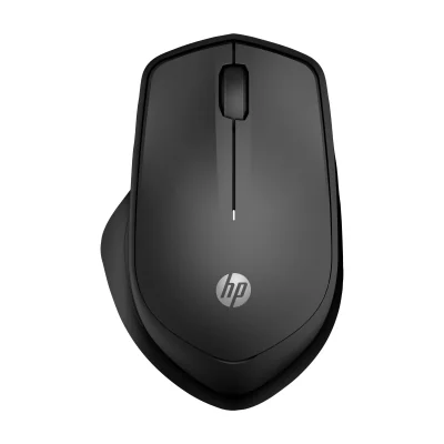 Mouse HP 285 Silent Wireless, 1200 DPI, click silențios, 3 butoane, ambidextru, Black
