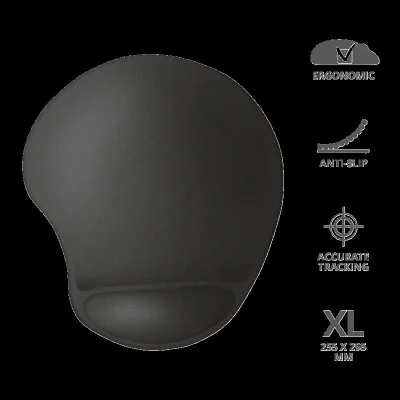 Mouse pad Trust Bigfoot XL, cu gel pad, negru