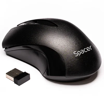 Mouse SPACER Mouse Wireless SPACER SPMO-W12, wireless 2.4 GHz, 1000 DPI, 3 butoane