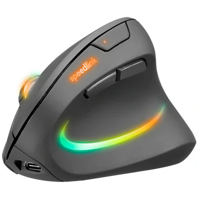MOUSE SPEEDLINK PIAVO PRO ERGONOMIC WIRELESS BLACK "SL-630026-BK"