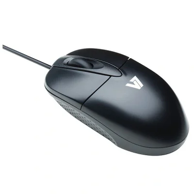 MOUSE STANDARD USB OPTICAL/3 BUTTON WHEEL BLK/SIL OEM IN