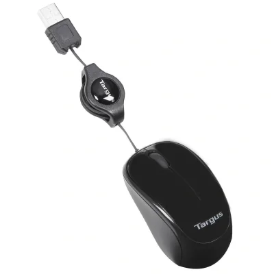 Mouse TARGUS AMU75EU, USB Type-A, 1000 DPI, Black