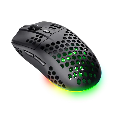 Mouse Trust GXT 929 Helox, wireless, rezolutie maxima 4800 DPI, negru