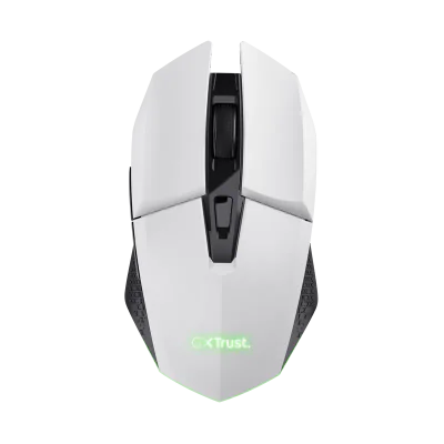 Mouse Trust GXT110W Felox cu fir,  4800 DPI, alb