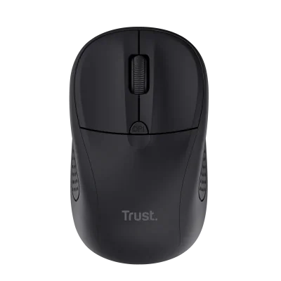 Mouse Trust Wireless optic, rezolutie 1600 DPI, negru