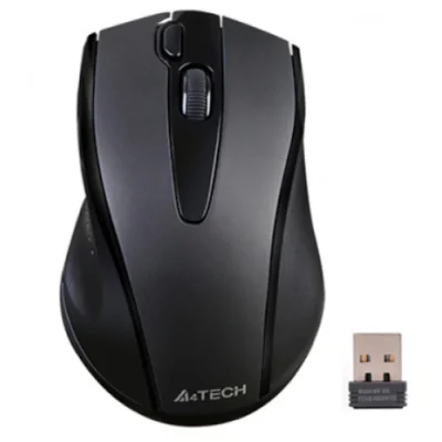 Mouse Wireless A4TECH G9-500FS-BK, 1000 - 1100 dpi, negru