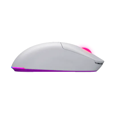 Mouse wireless Hator Quasar 3 ULTRA 8K, conectivitate 2.4GHz, bluetooth 5.4 si USB, polling rate pana la 8000Hz, senzor PixArt 3395, rezolutie maxima 30000 DPI, capacitate baterie 500 mAh, durata de viata baterie in modul wireless pana la 52 ore, tim