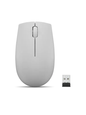 Mouse wireless Lenovo 300, Arctic Grey