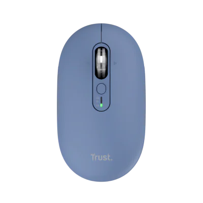 Mouse Wireless Trust Seron Slim Multi, 3200 dpi, Albastru