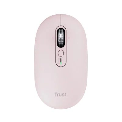 Mouse Wireless Trust Seron Slim Multi, 3200 dpi, Roz