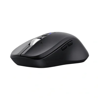 Mouse wireless Trust Ferro Hyperscroll, material ABS, interfata USB-A, rezolutie maxima 3200 DPI, negru
