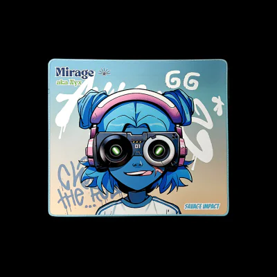 MousePAD A4TECH - gaming, Bloody "BP-45W" Nyx Mirage, cauciuc si material textil, 454 x 400 x 5 mm, imagine, "BP-45W Nyx Mirage" 4711421 002455