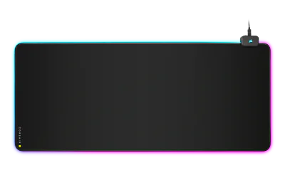 Mousepad Gaming Corsair MM700 RGB Extended, CLOTH BLACK