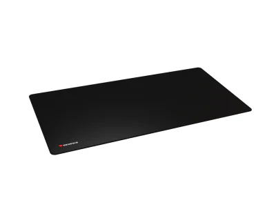 Mousepad Genesis Carbon 500 Maxi Logo, material cauciuc + textil, dimensiuni 900x450x2.5 mm, negru