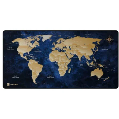 NATEC Mouse pad World Deep Blue 800x400mm