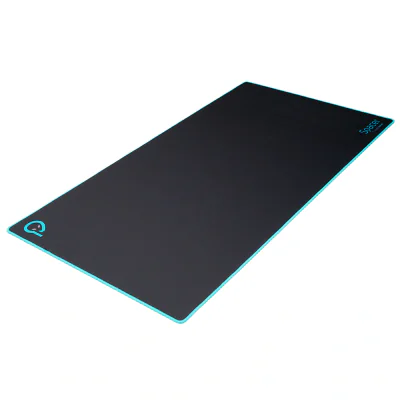 MousePpad Spacer gaming, cauciuc si material textil, 1200 x 600 x 3 mm, negru