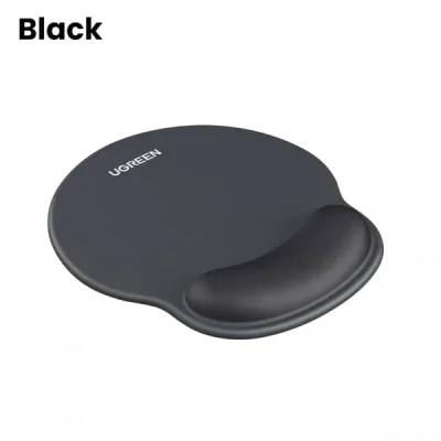 MousePAD Ugreen, "LP668" cauciuc si material textil, suport incheietura cu gel, 220 x 245 x 5 mm, gri, "25244" - 6941876222445