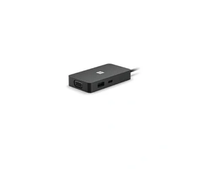 MS Surface USB-C Travel Hub COMM DA/FI/NO/SV Hdwr Black
