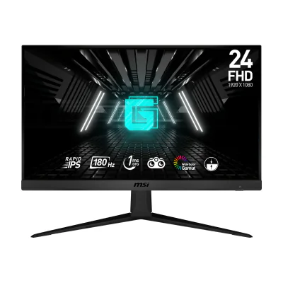 MSI G2412F, 60.5 cm (23.8"), 1920 x 1080 pixels, Full HD, 1 ms, Black