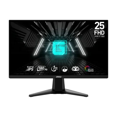 MSI G255F, 62.2 cm (24.5"), 1920 x 1080 pixels, Full HD, LCD, 1 ms, Black