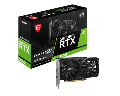 MSI GeForce RTX 3050 VENTUS 2X E 6G OC "RTX 3050 VENTUS 2X E 6G OC"