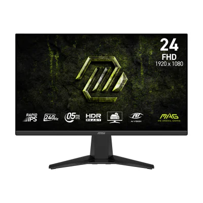 MSI MAG 245F X24, 60.5 cm (23.8"), 1920 x 1080 pixels, Full HD, LCD, 0.5 ms, Black