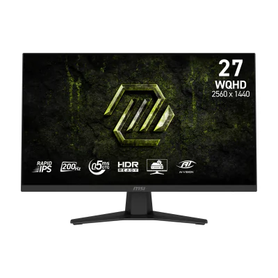 MSI MAG 274QF E20, 68.6 cm (27"), 2560 x 1440 pixels, Wide Quad HD, LCD, 0.5 ms, Black