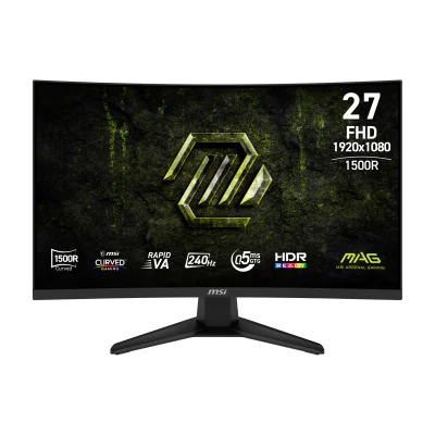 MSI MAG 275CF X24, 68.6 cm (27"), 1920 x 1080 pixels, Full HD, LCD, 0.5 ms, Black