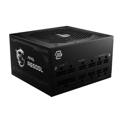 MSI MAG A650GL, 650 W, 100 - 240 V, 10 A, 5 A, Active, 100 W