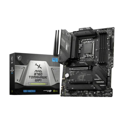 MSI MAG B760 TOMAHAWK WIFI, Intel, LGA 1700, Intel® Celeron®, Intel® Pentium® Gold, LGA 1700, DDR5-SDRAM, 128 GB