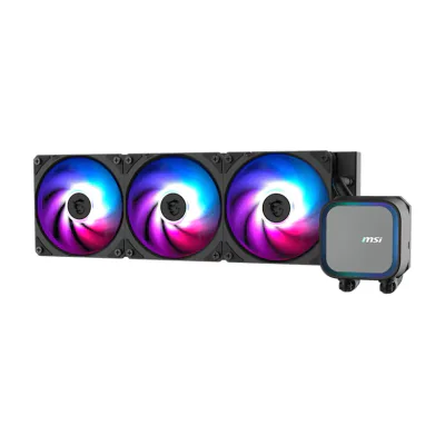 MSI MAG CORELIQUID A13 360, All-in-one liquid cooler, 12 cm, Black