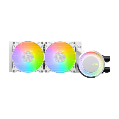 MSI MAG Coreliquid E240 WHITE, All-in-one liquid cooler, 12 cm, White