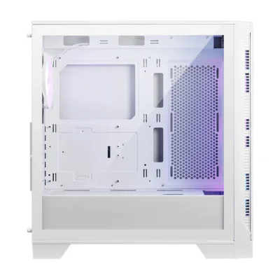 MSI MAG Forge 320R AIRFLOW, Micro Tower, PC, White, micro ATX, Mini-ITX, Mesh, Plastic, Gaming