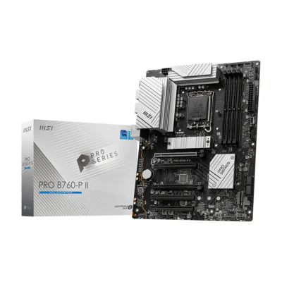 MSI PRO B760-P II, Intel, LGA 1700, Intel® Celeron®, Intel® Core™ i3, Intel® Core™ i5, Intel® Core™ i7, Intel® Pentium® Gold, 256 GB, DDR5-SDRAM, 256 GB