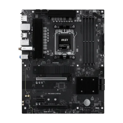 MSI PRO B850-S WIFI6E, AMD, Socket AM5, AMD Ryzen 7000 Series, AMD Ryzen 8000 Series, AMD Ryzen 9000 Series, DDR5-SDRAM, 256 GB, DIMM