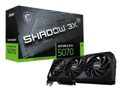 MSI GeForce RTX 5070 12GB SHADOW 3X OC