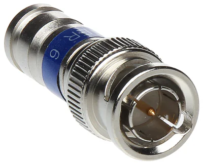 Mufă BNC dreaptă de compresie MASTER BNC-W/ZAC-RG-6/MSR, pentru RG6