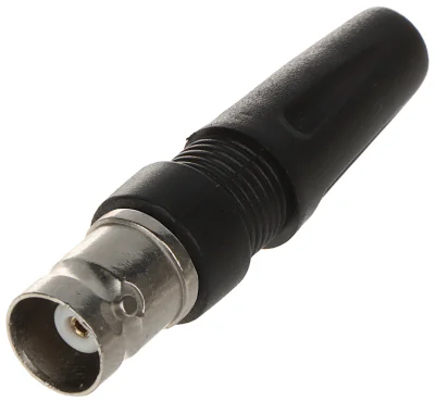 Mufă BNC mamă DELTA PLUG BNC-G/65-PLAST, cu înșurubare