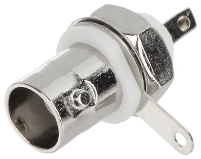 Mufă BNC mamă izolată de montaj DELTA PLUG BNC-G/MONT/SEP, 75 Ω