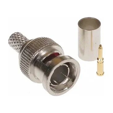 Mufă conectare cablu coaxial cu sertizare AM-RG59
