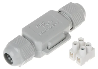 Mufă dreaptă cu gel RayTech BARNEY, IP68, 1 kV