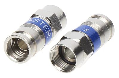 Mufă F de compresie MASTER F/ZAC-RG-6/MSR, pentru RG-6